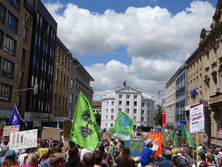 Beteiligung an Internationaler Klimademo in Aachen