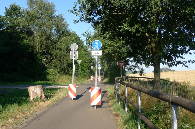 Vorfahrt Fahrrad auf dem Bahnradweg – Antrag der Grünen Ratsfraktion