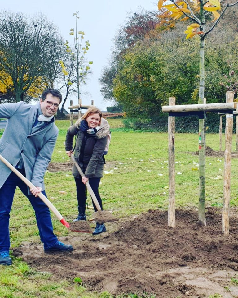 Eröffnung Jubiläumspark in Hinsbeck